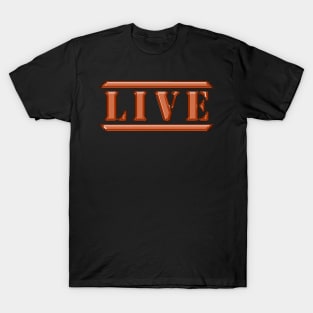 Live Orange T-Shirt